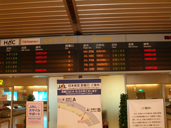 chitose airport, Hokkaido