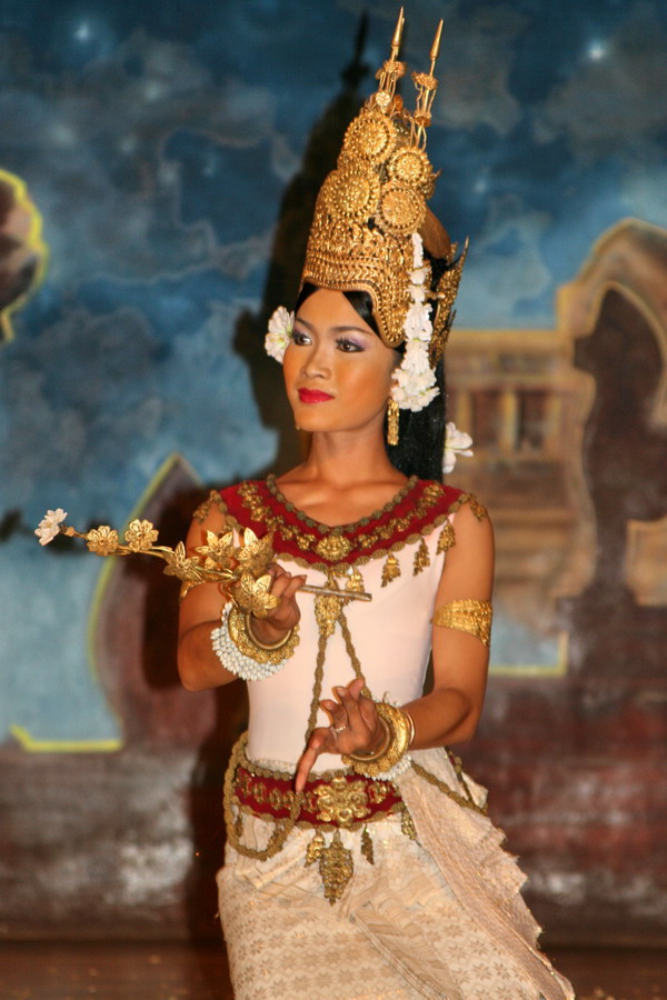 Apsara dancer Siem Reap Cambodia