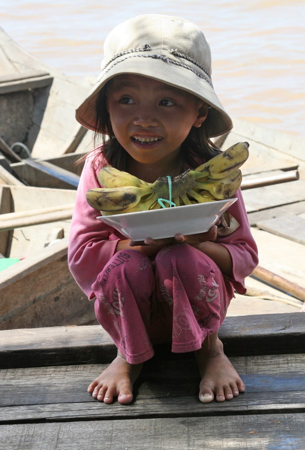 Lake Tonle Sap, Great Lake of Cambodia and the floating village, The Kingdom of Cambodia